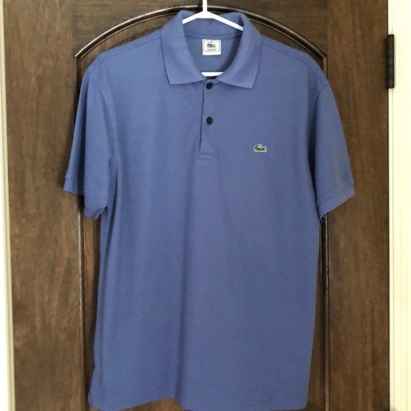 Blue Lacoste Polo Shirt - Picture 1 of 3